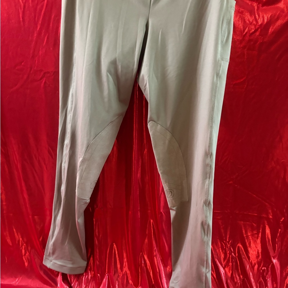 Devon Aire Ladies Stretch Performance Riding Pants - Light Graying